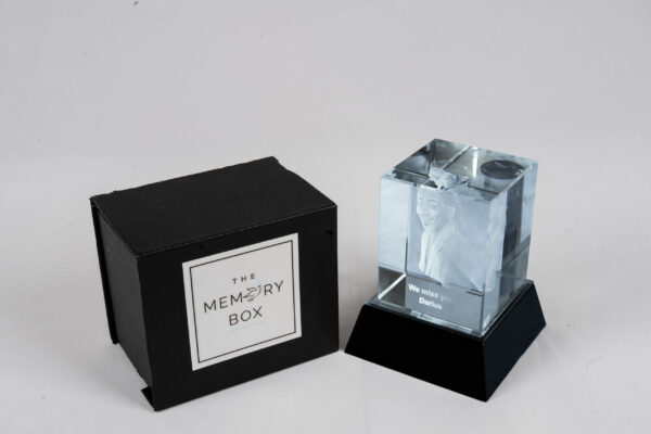 Crystal Memorial 3D Block