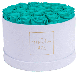 Blue Preserved Roses
